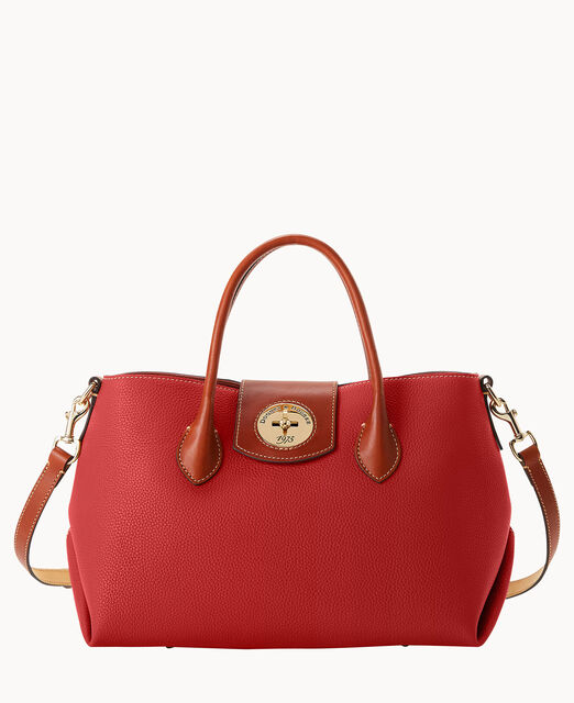 Pebble Turnlock Handle Tote 30