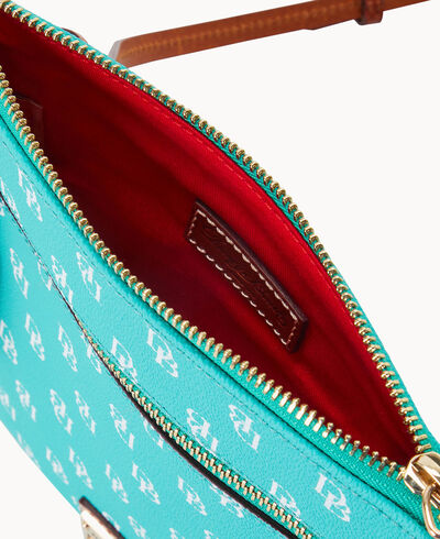 Gretta Double Zip Tassel Crossbody