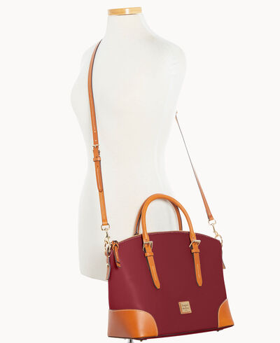 Wexford Leather Domed Satchel