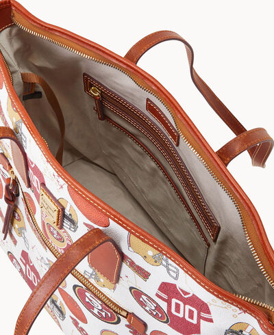 NFL 49ERS Zip Tote