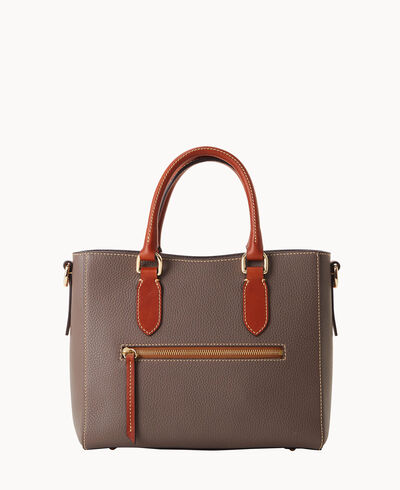Pebble Grain Top Handle Tote
