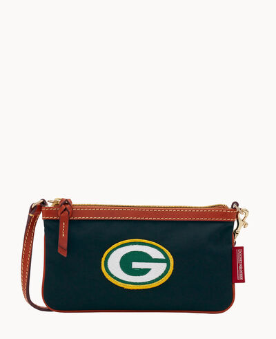 NFL Packers Large Slim Wristlet