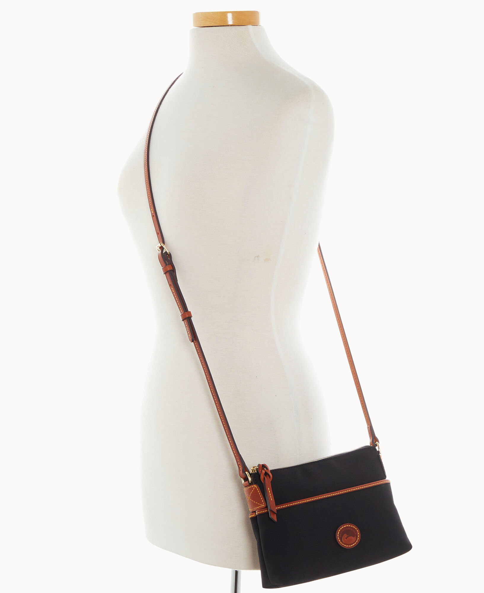 Dooney and bourke black nylon crossbody online