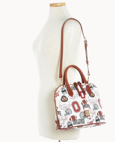 Collegiate Ohio State University Zip Zip Satchel