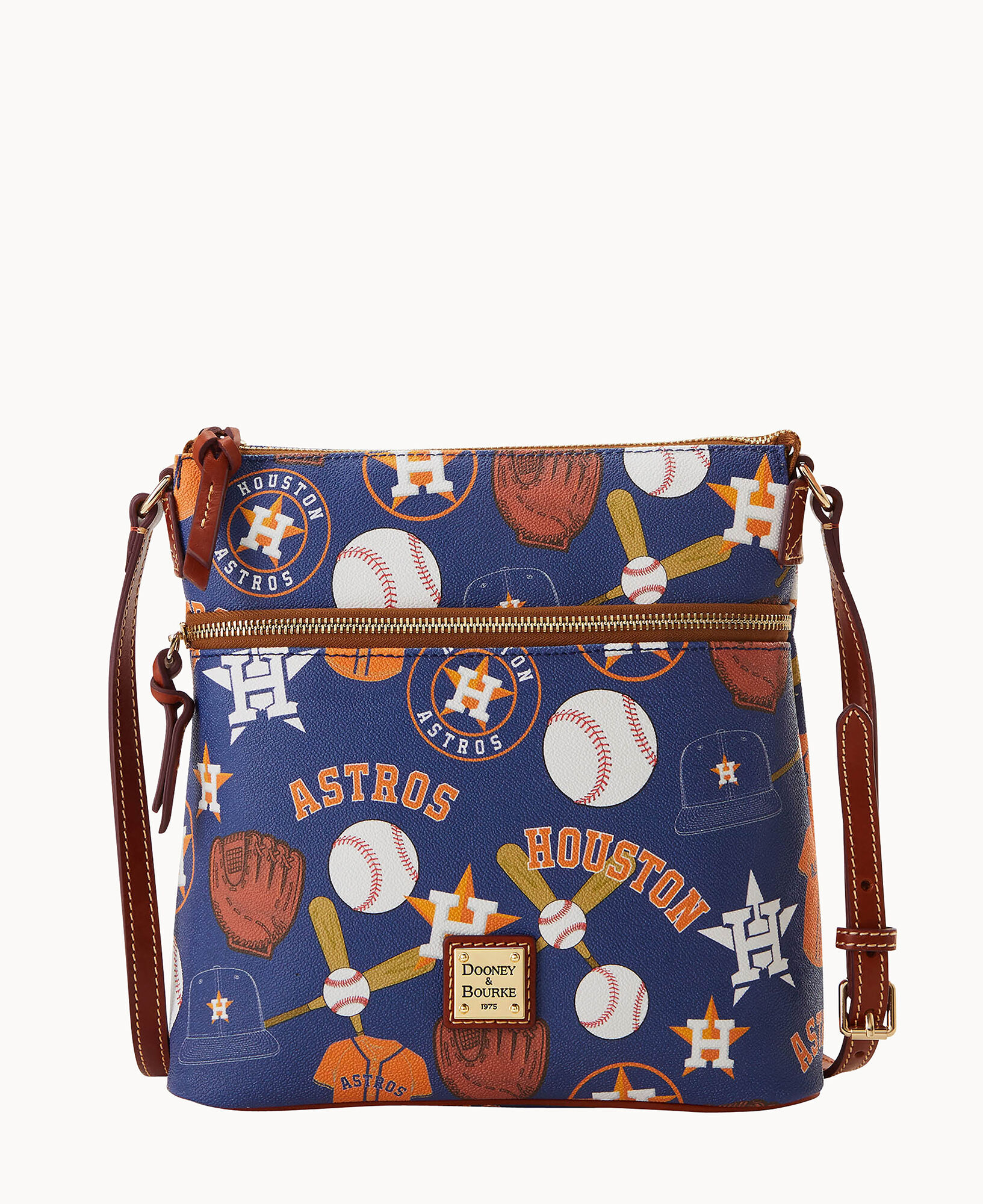 Houston Astros Dooney & Bourke Sporty Monogram Continental Clutch