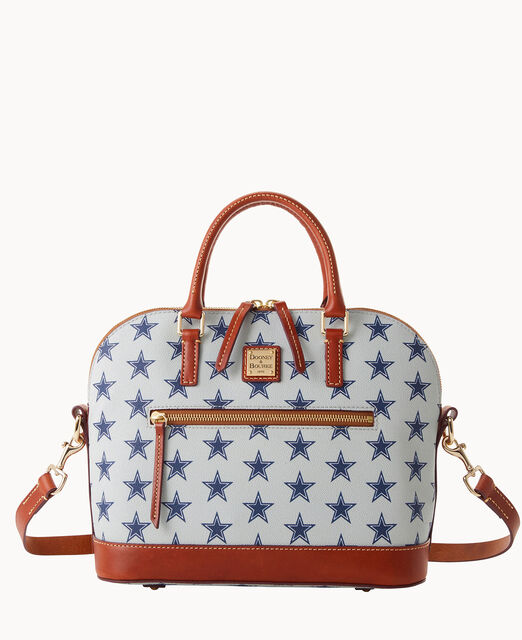 NFL Cowboys Domed Zip Satchel