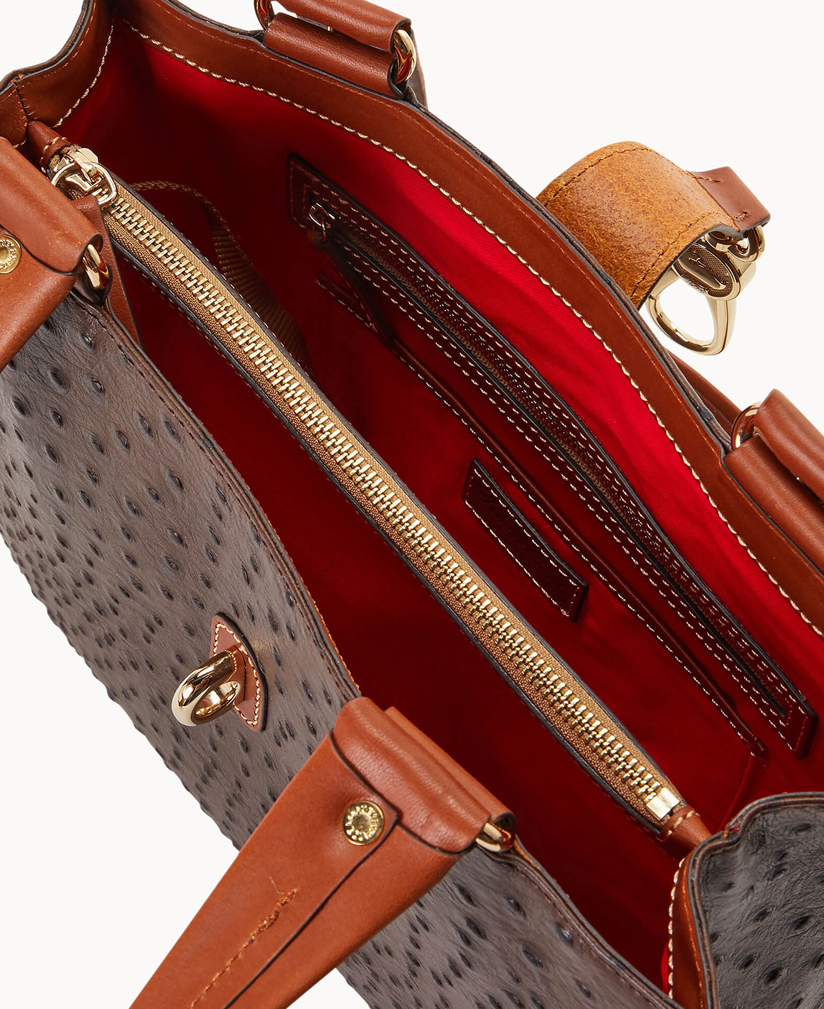 Dooney & bourke hotsell logo lock tote
