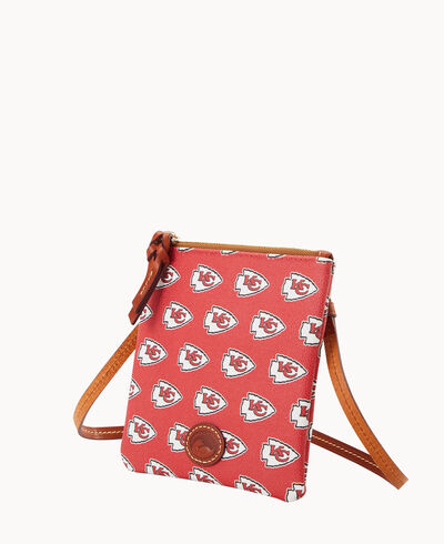 NFL Chiefs Small North South Top Zip Crossbody