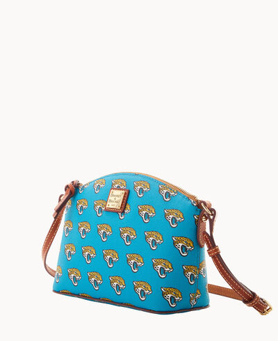 NFL Jaguars Suki Crossbody Med Wristlet