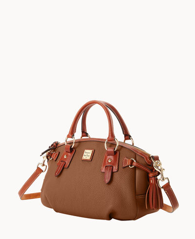 Pebble Grain Medium Mail Satchel