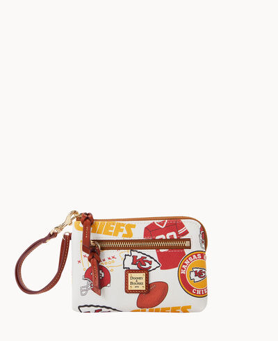 NFL Chiefs Zip Around Wristlet