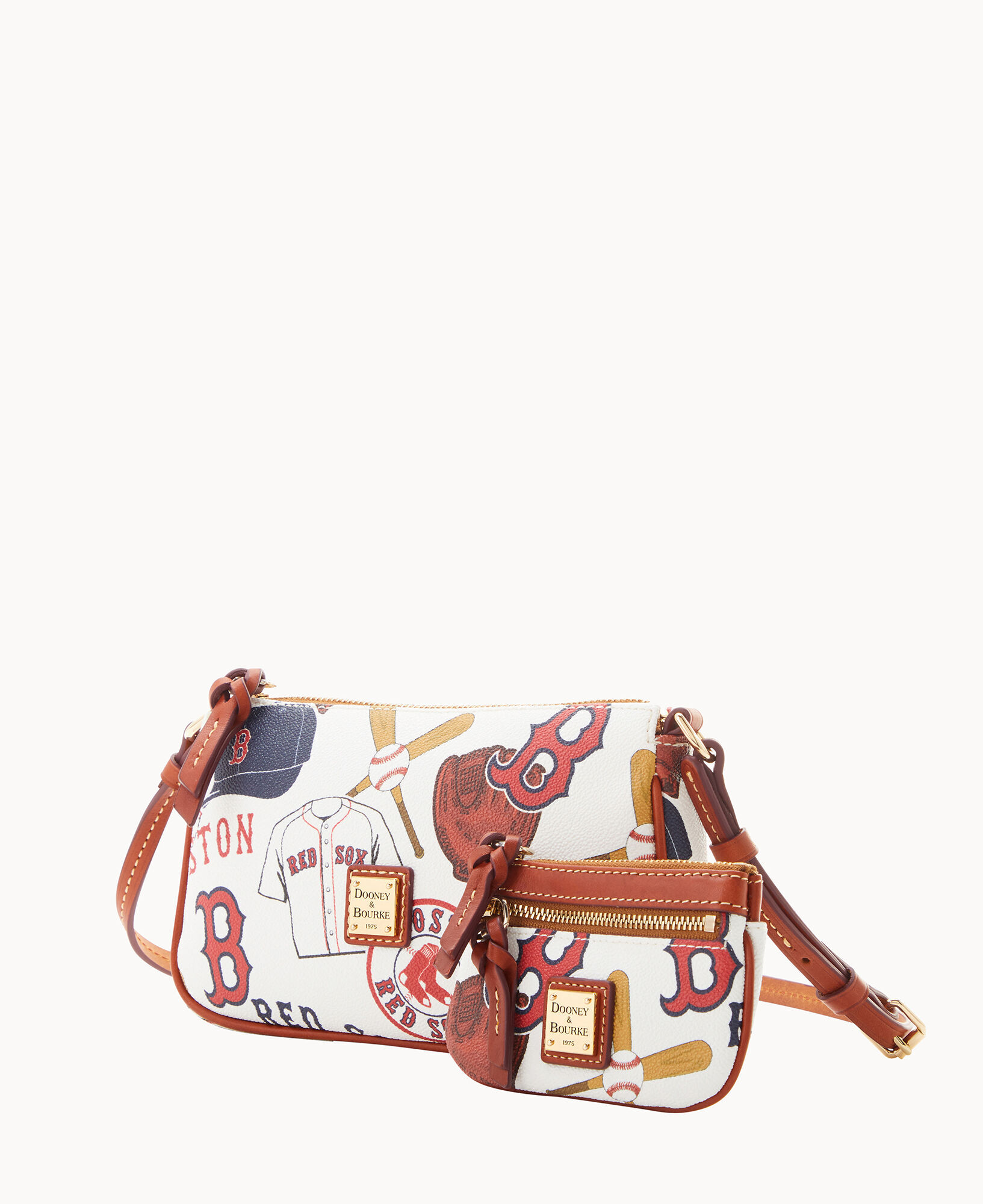 Dooney Bourke MLB Red Sox Lexi Crossbody Sm Coin Case