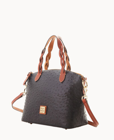 Ostrich Small Heidi Satchel