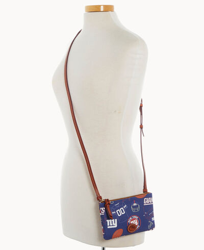 NFL NY Giants Top Zip Crossbody