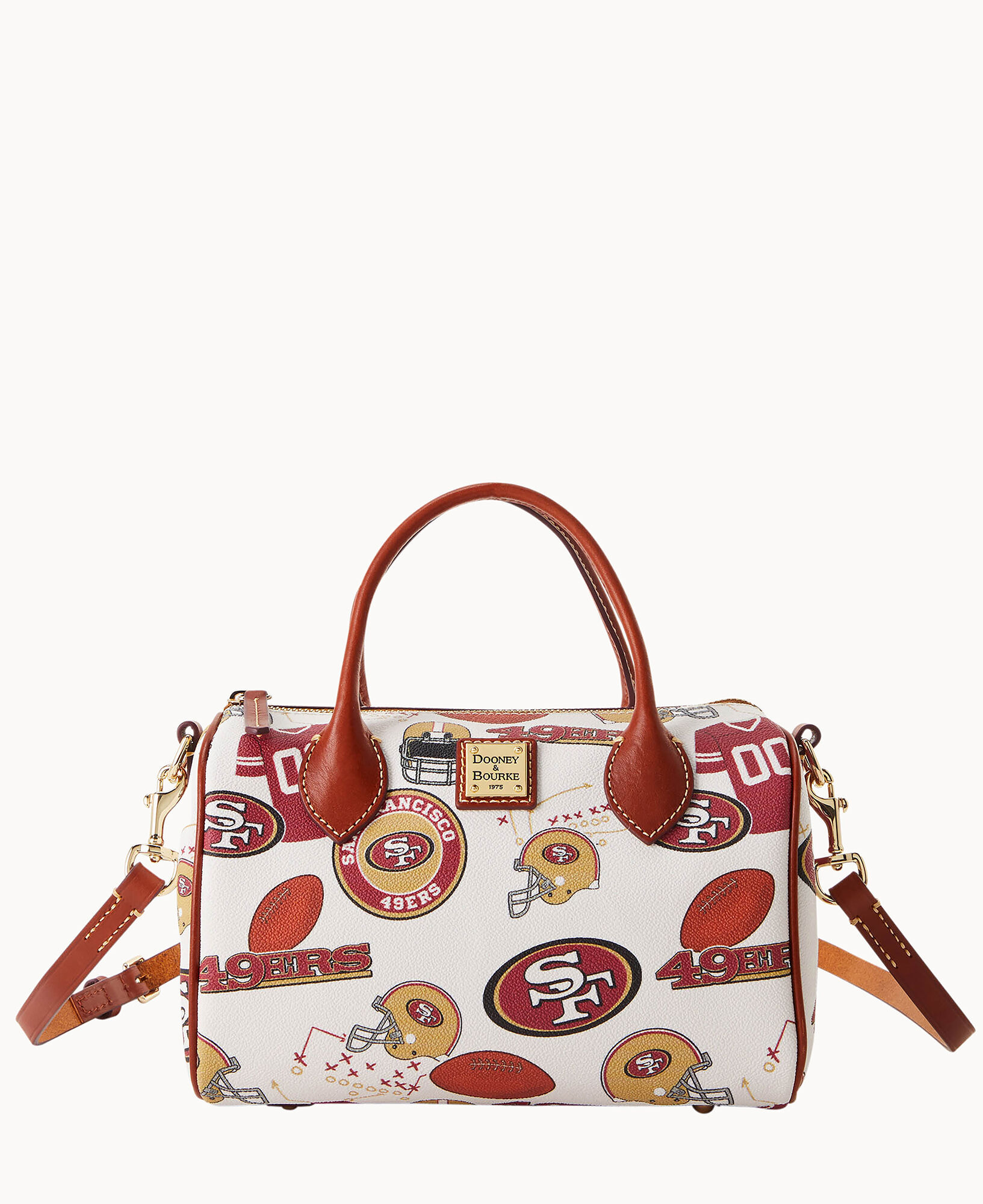 Dooney & Bourke San Francisco 49ers Signature Small Zip Crossbody Purse