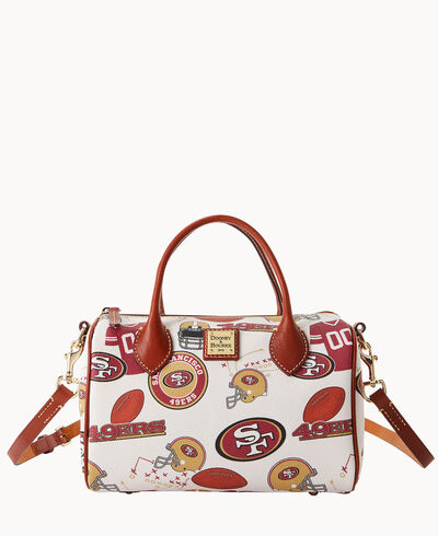 NFL 49ERS Barrel Satchel