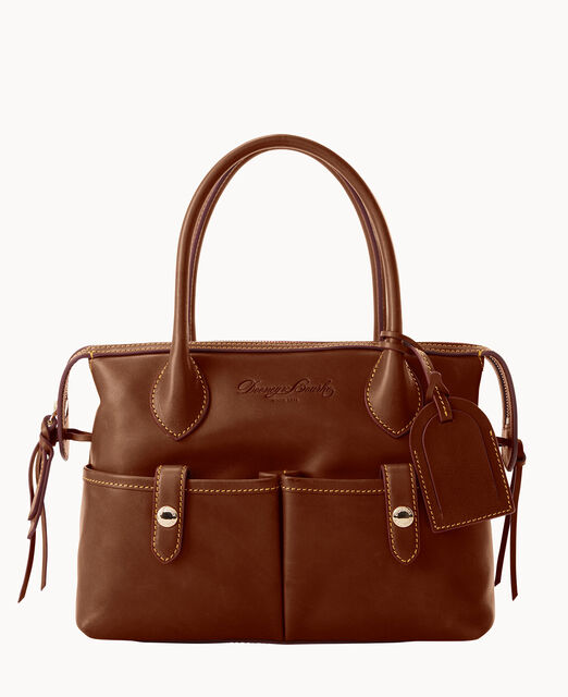 Florentine Small East West Satchel