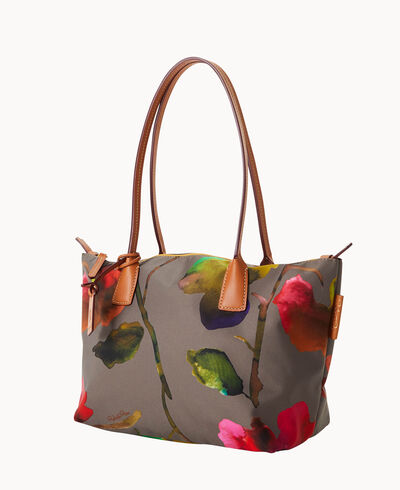 Roberta Pieri Flower Classic Sm Robertina Tote w Long Handle