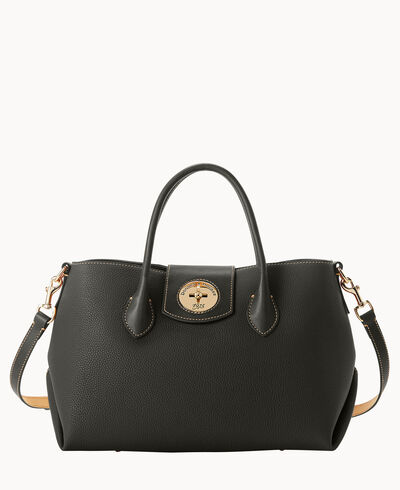 Pebble Turnlock Handle Tote 30