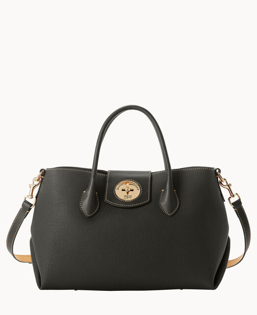 Pebble Turnlock Handle Tote 30
