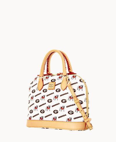 Collegiate University of Georgia Zip Zip Satchel