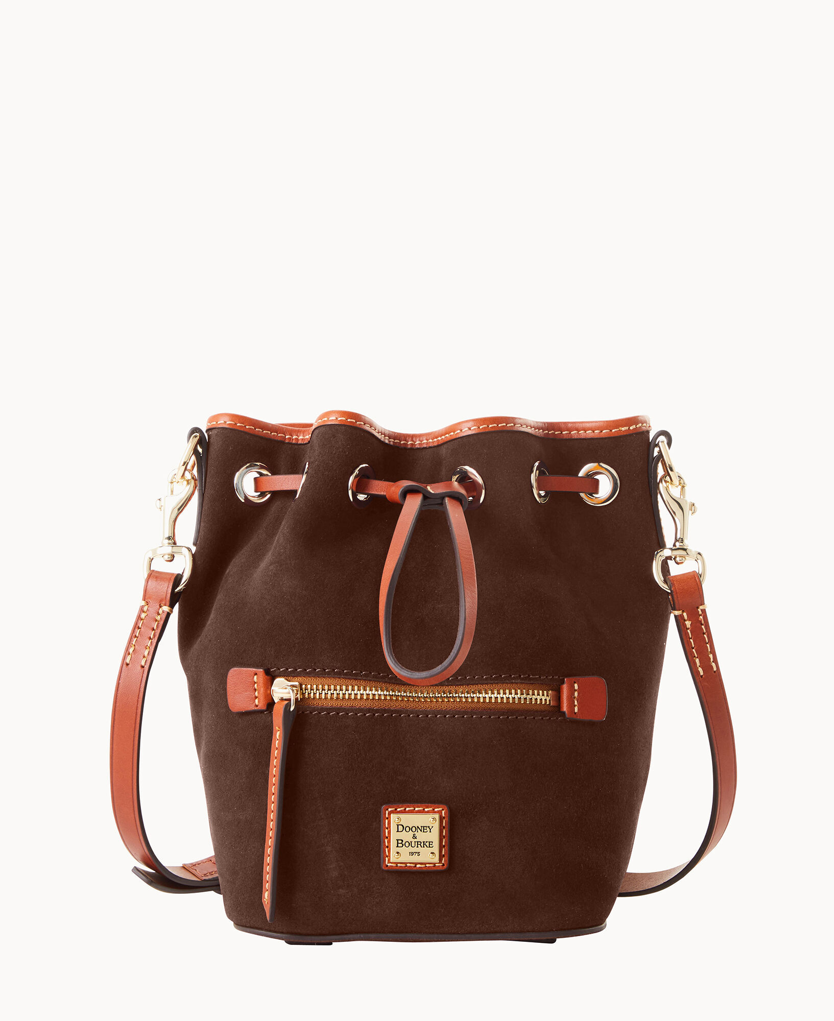 Dooney and bourke suede crossbody top