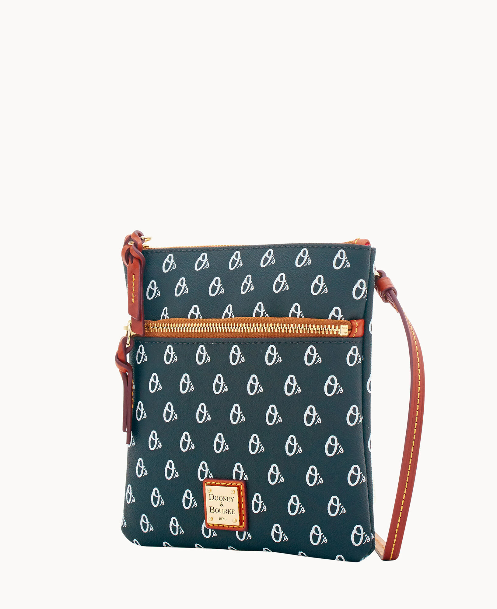 Dooney Bourke MLB Orioles Double Zip Crossbody