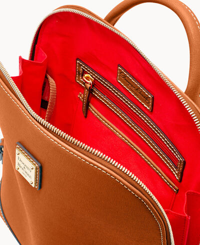 Saffiano Zip Pod Backpack