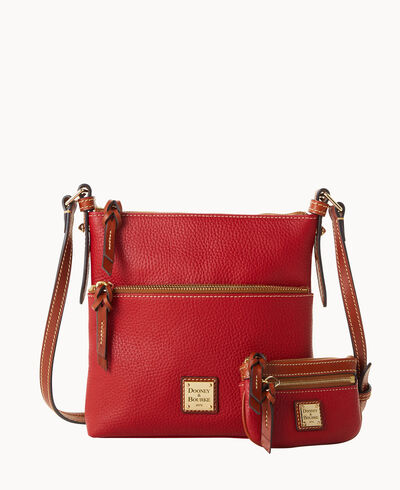 Pebble Grain Letter Carrier And Small Coin Case