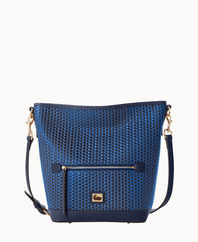 Camden Woven Small Hobo Crossbody