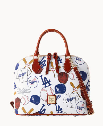 MLB Dodgers Zip Zip Satchel