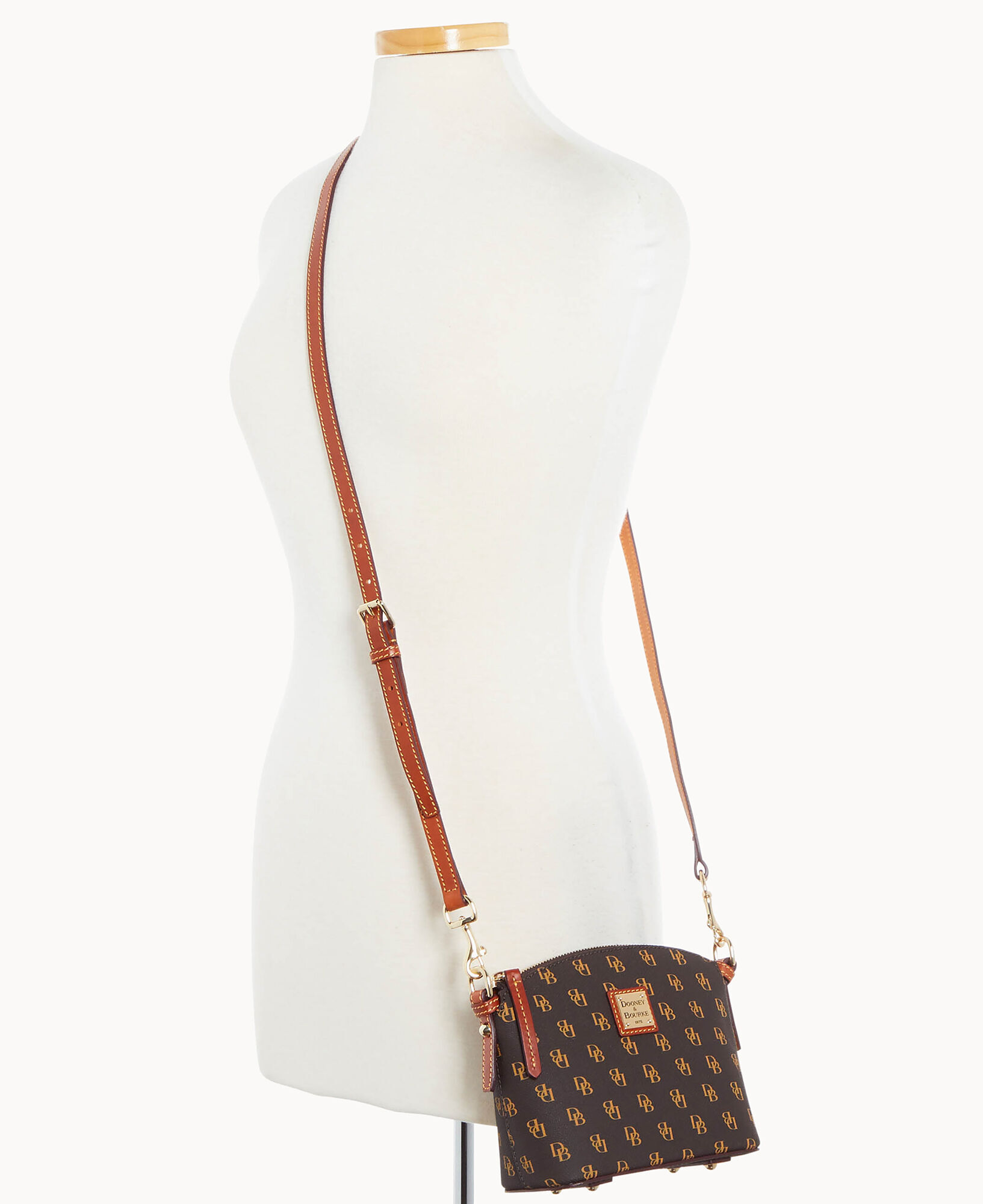 Dooney and bourke mini domed crossbody top
