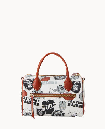 NFL Raiders Barrel Satchel