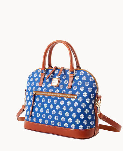 MLB Cubs Domed Zip Satchel