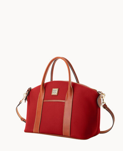 Pebble Grain Madeline Satchel