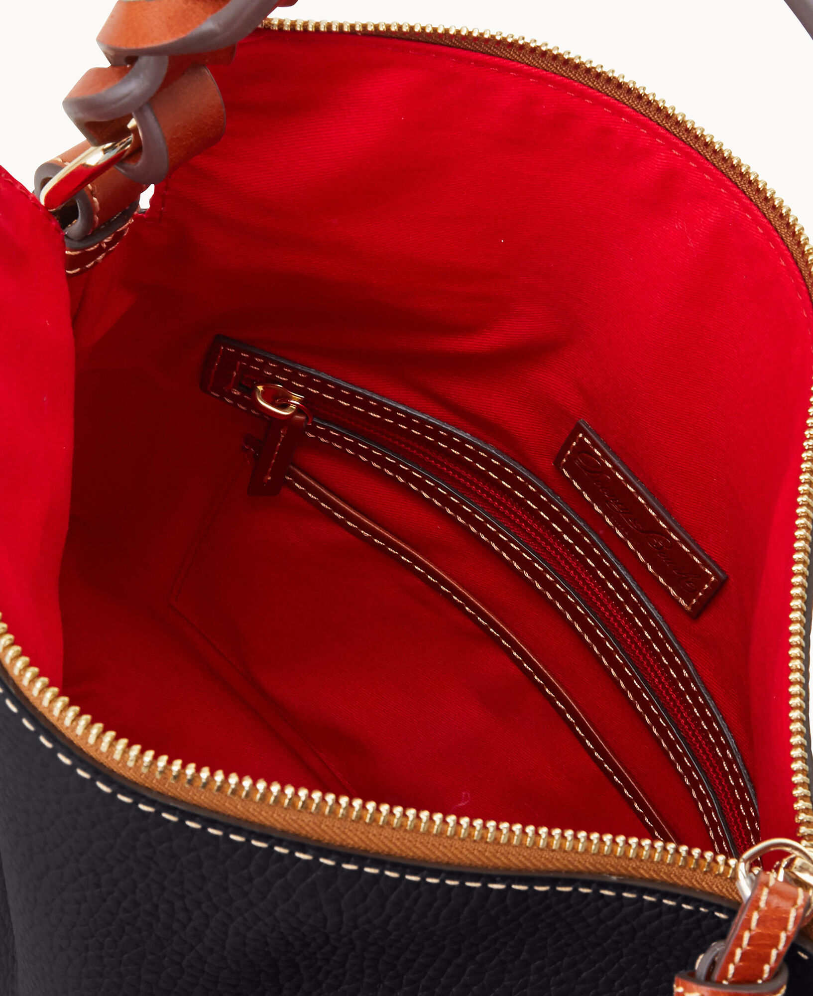 Dooney Bourke Pebble Grain Twist Strap Hobo