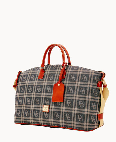 DB Plaid Jacquard Weekender