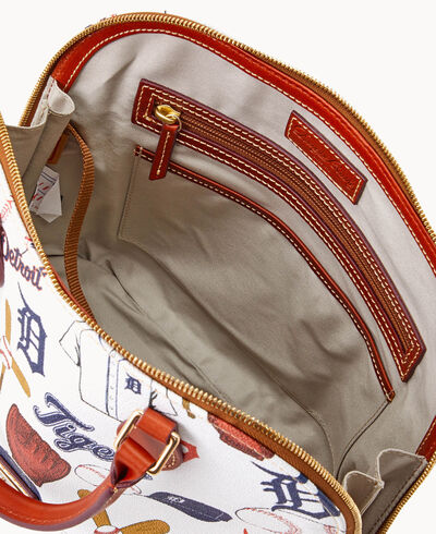 MLB Tigers Zip Zip Satchel