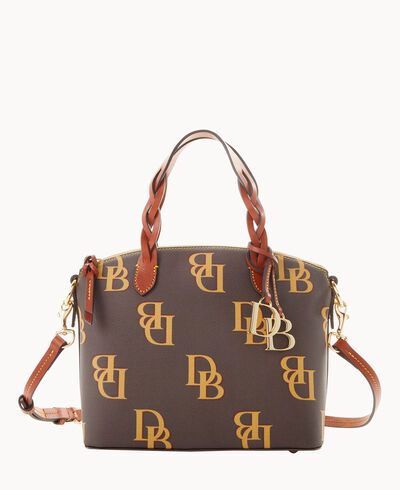 Monogram Small Heidi Satchel