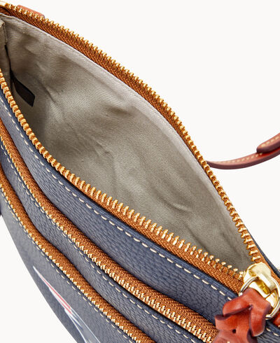 NFL Patriots Triple Zip Crossbody