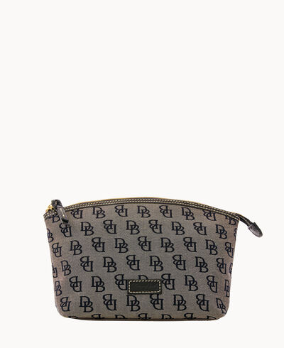 Anniversary Domed Zip Top Cosmetic Case