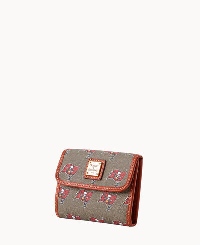 NFL Buccaneers Flap Credit Card Wallet