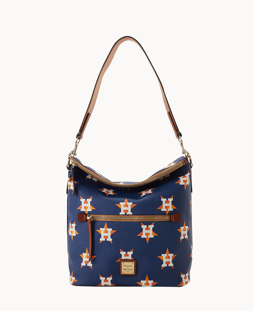 Women's Houston Astros Dooney & Bourke Team Color Foldover Crossbody Purse