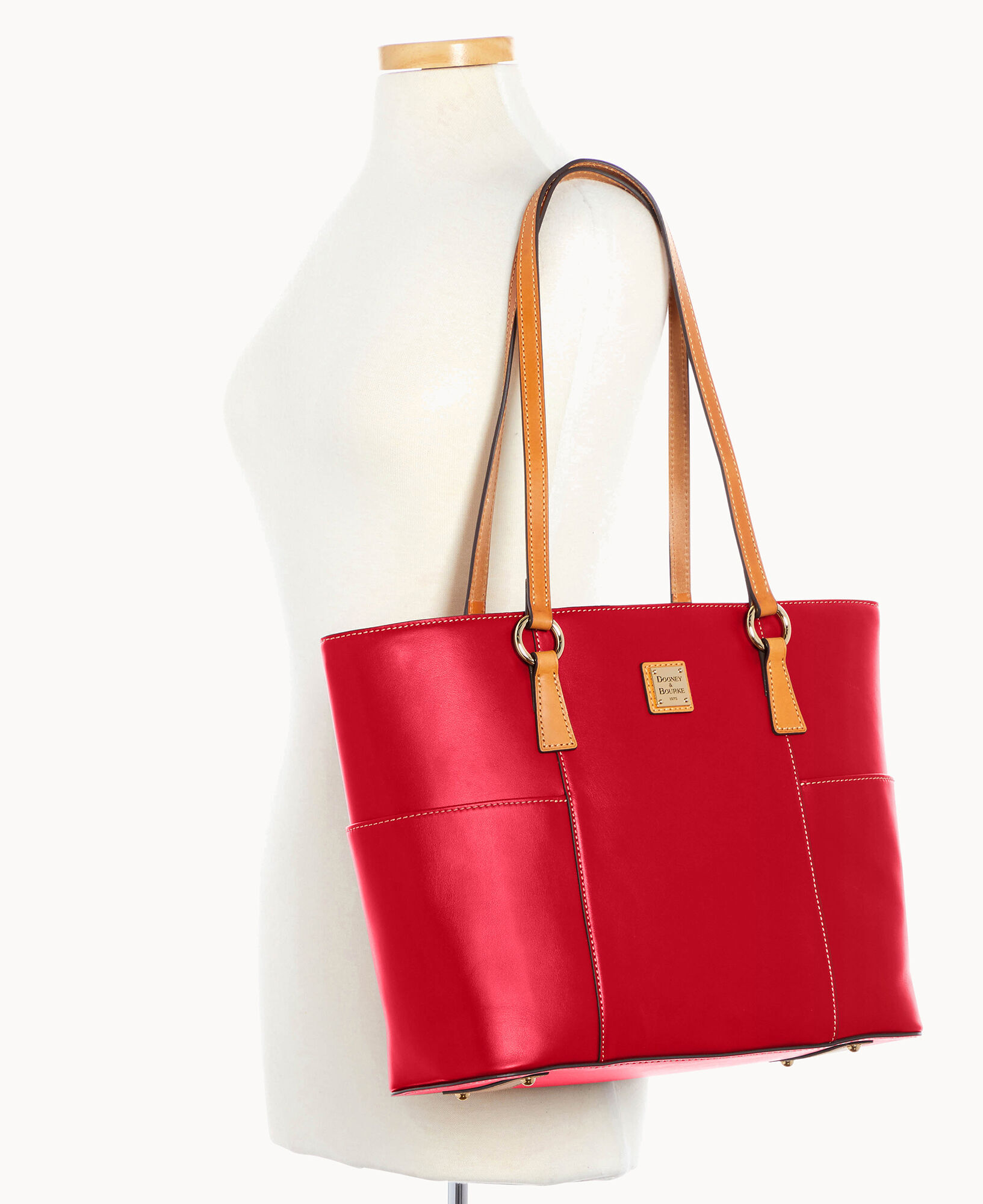 Dooney Bourke Wexford Leather Helena Shopper