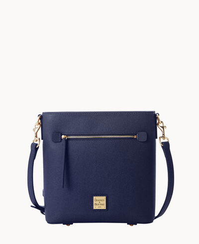 Saffiano Zip Crossbody