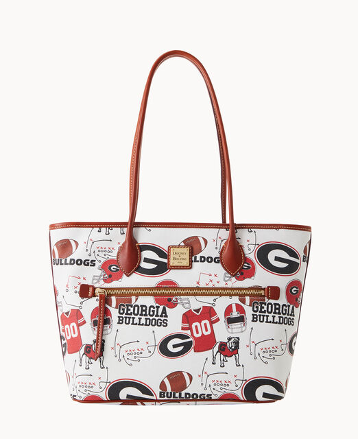 Dooney & Bourke Georgia Bulldogs Signature Small Zip Crossbody Handbag