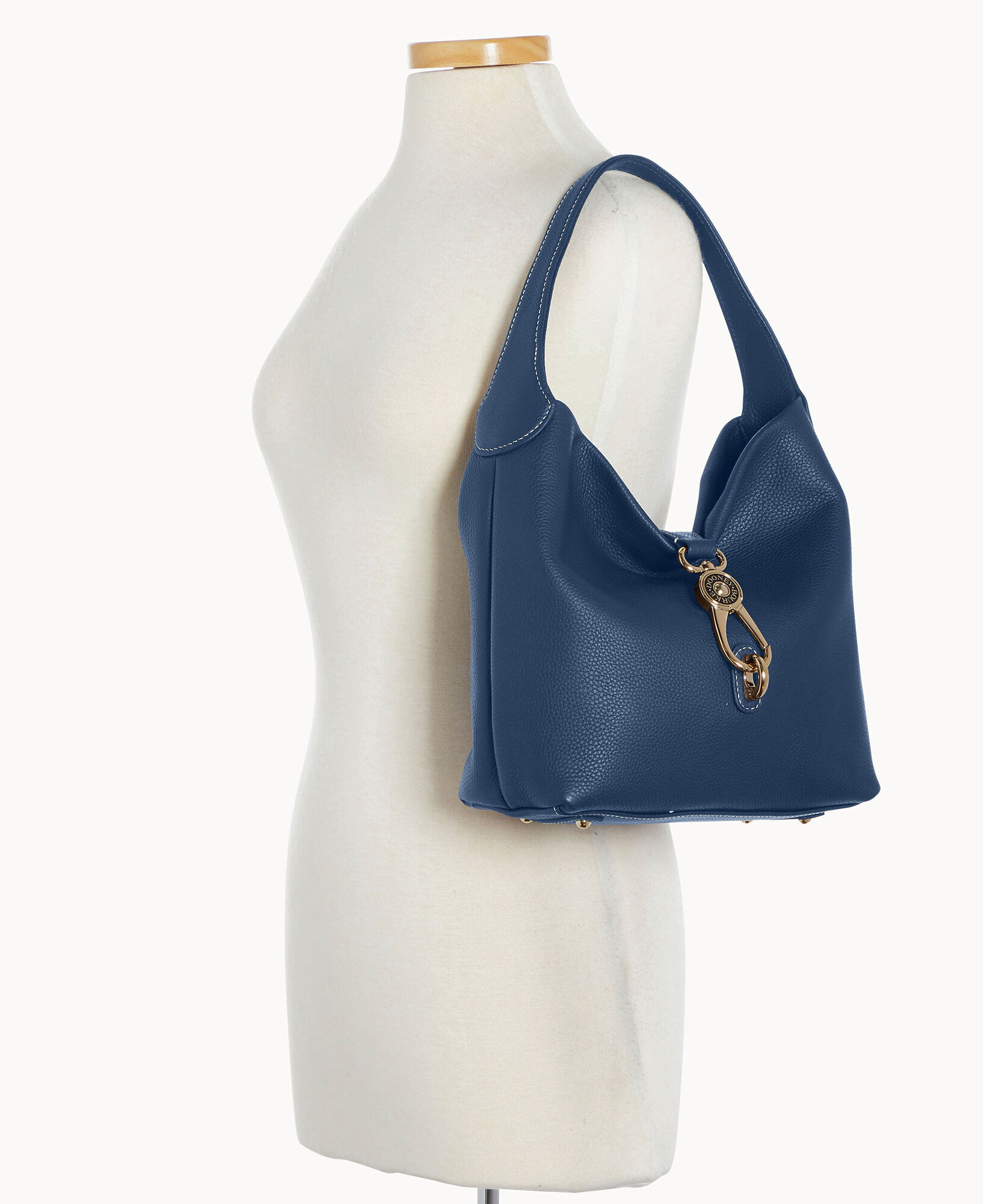 Dooney and bourke logo lock shoulder bag clearance