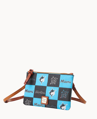 MLB Marlins Top Zip Crossbody
