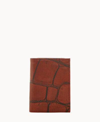 Croco Trifold Wallet