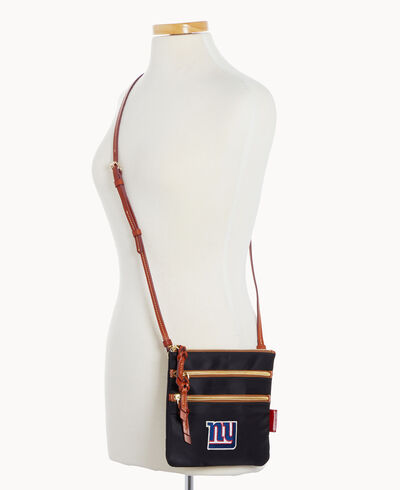 NFL NY Giants North South Triple Zip w ID holder